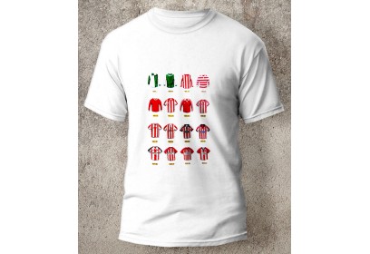 Exeter City FC Retro Art Football Shirts T-Shirt